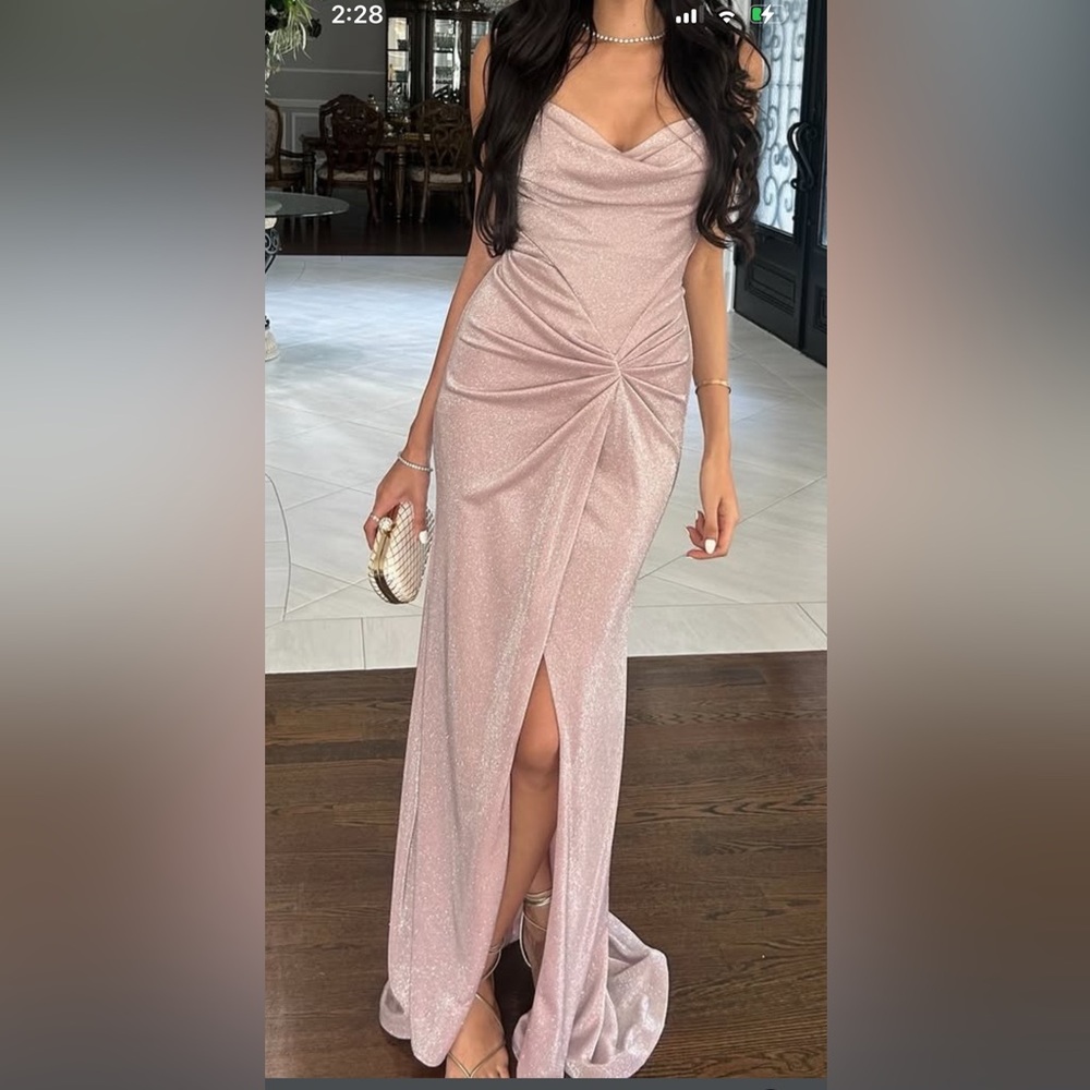 Pink Evening Gown